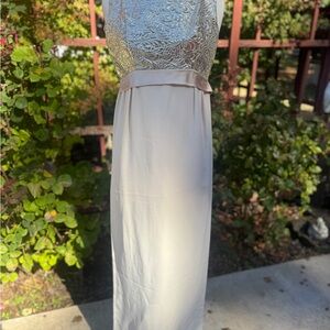 Vintage Cream and Silver Dress